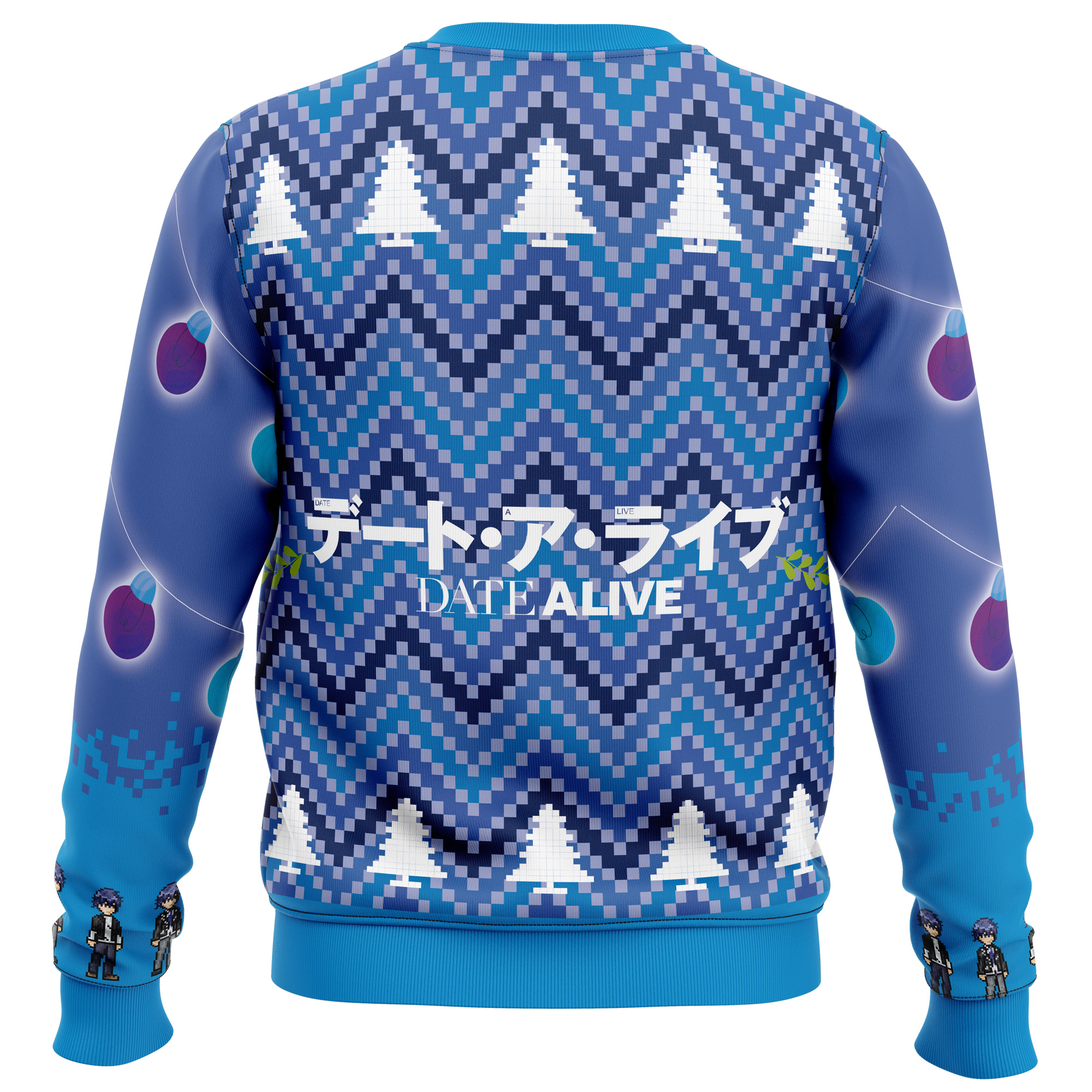 Shido Itsuka Date A Live Ugly Christmas Sweater- Best Christmas Gifts 2023