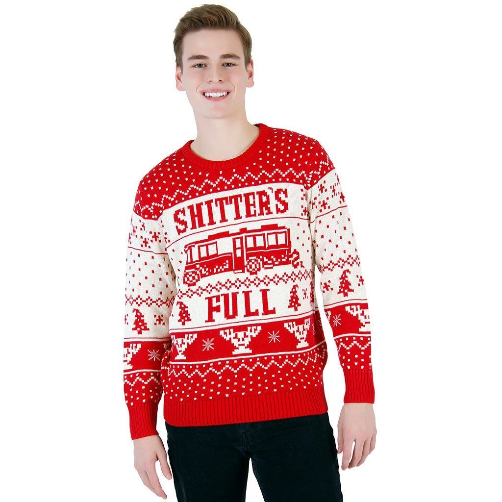 Shitters Full  Ugly Christmas Sweater – Best Christmas Gifts 2023