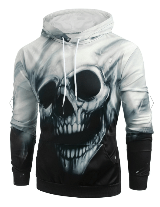 Skull Unisex 3D Hoodie