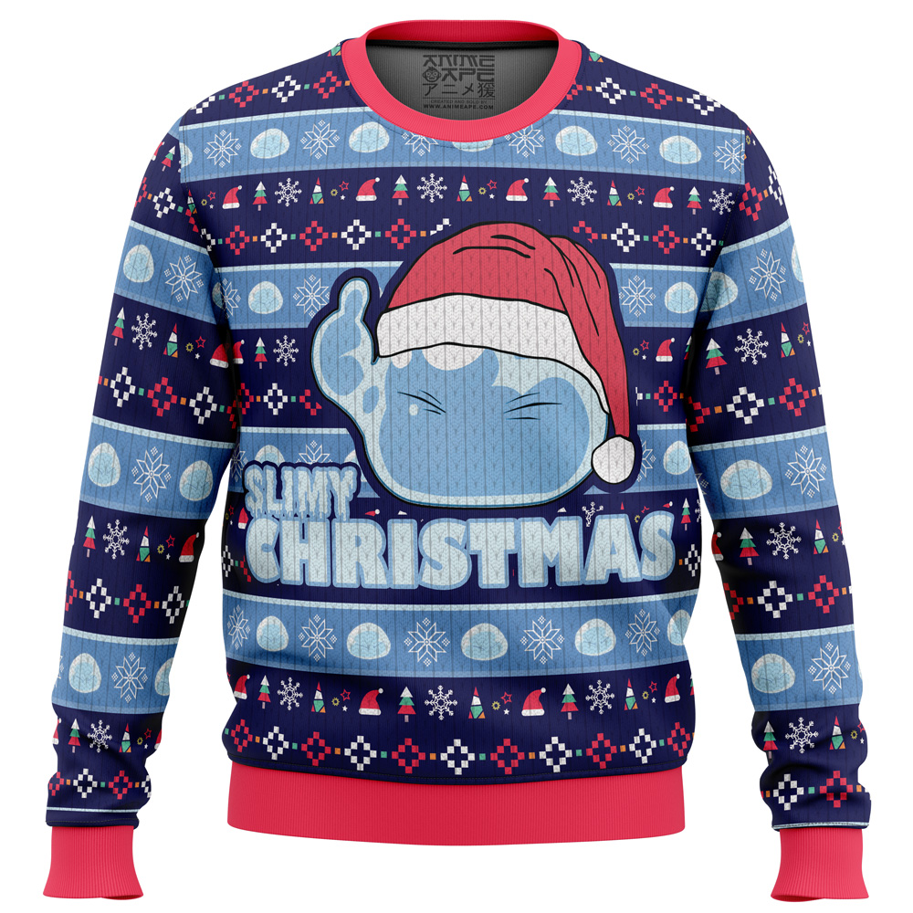 Slimy Christmas That time I got reincarnated as a slime Christmas Sweater- Best Christmas Gifts 2023