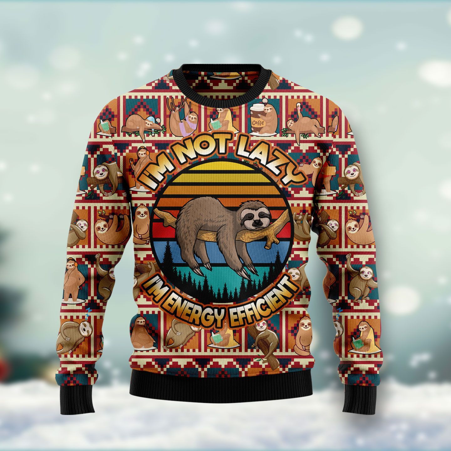 Sloth Ugly Christmas Sweater – Best Christmas Gifts 2023