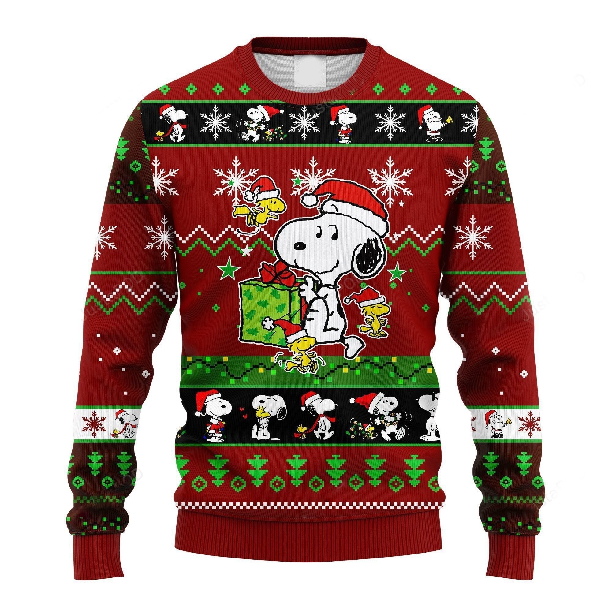 Snoopy And Woodstock The Peanuts Ugly Sweater, Snoopy And Woodstock Christmas Sweater, Funny Snoopy Lover Gift, Snoopy And Woodstock Shirt- Best Christmas Gifts 2023