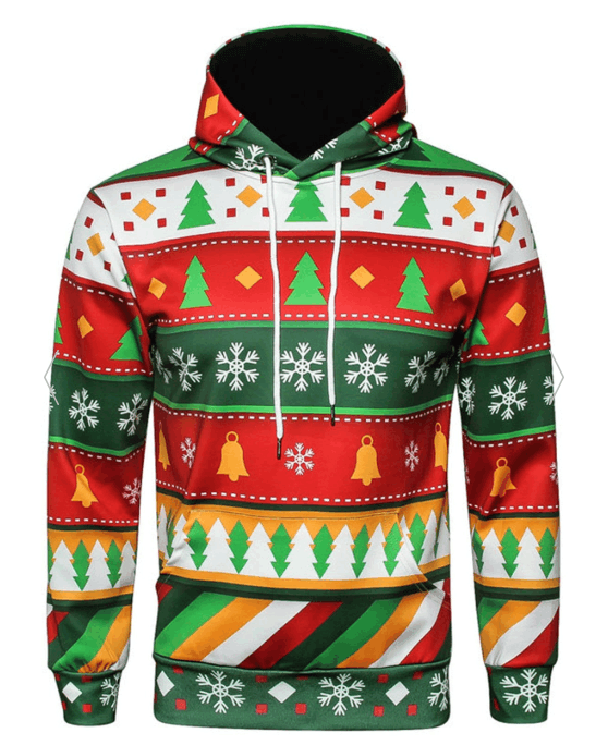 Snowflake Geometric 3D Hoodie