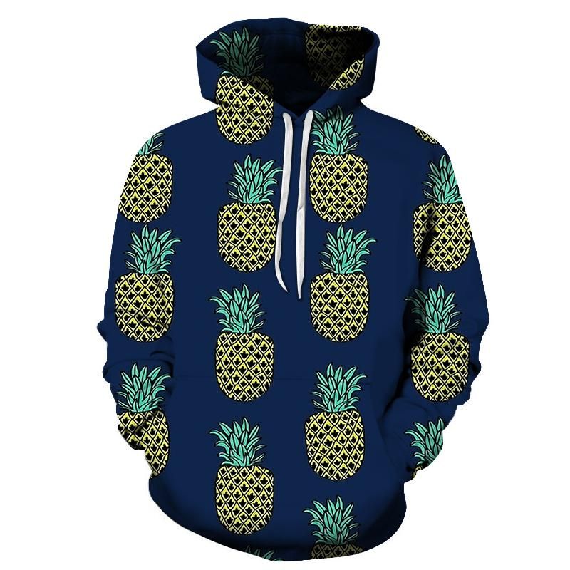 So Many Pineapples 3D Hoodie