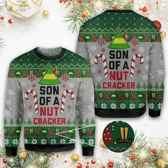 Son Of A Nut Cracker Ugly Christmas Sweater – Best Christmas Gifts 2023