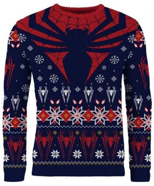 Spider-Man Tis The Season To Be Spidey Christmas Sweater- Best Christmas Gifts 2023