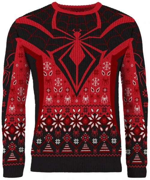 Spider Man Christmas in Brooklyn Miles Morales Christmas Sweater,Spider Man Christmas Gift,Spider Man Christmas Shirt- Best Christmas Gifts 2023