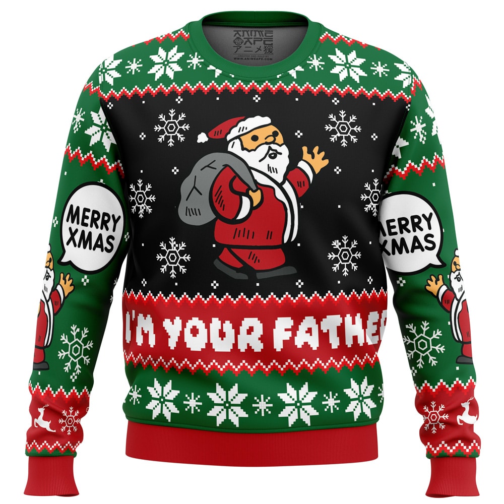 Spoiler Christmas Santa Claus Ugly Christmas Sweater- Best Christmas Gifts 2023