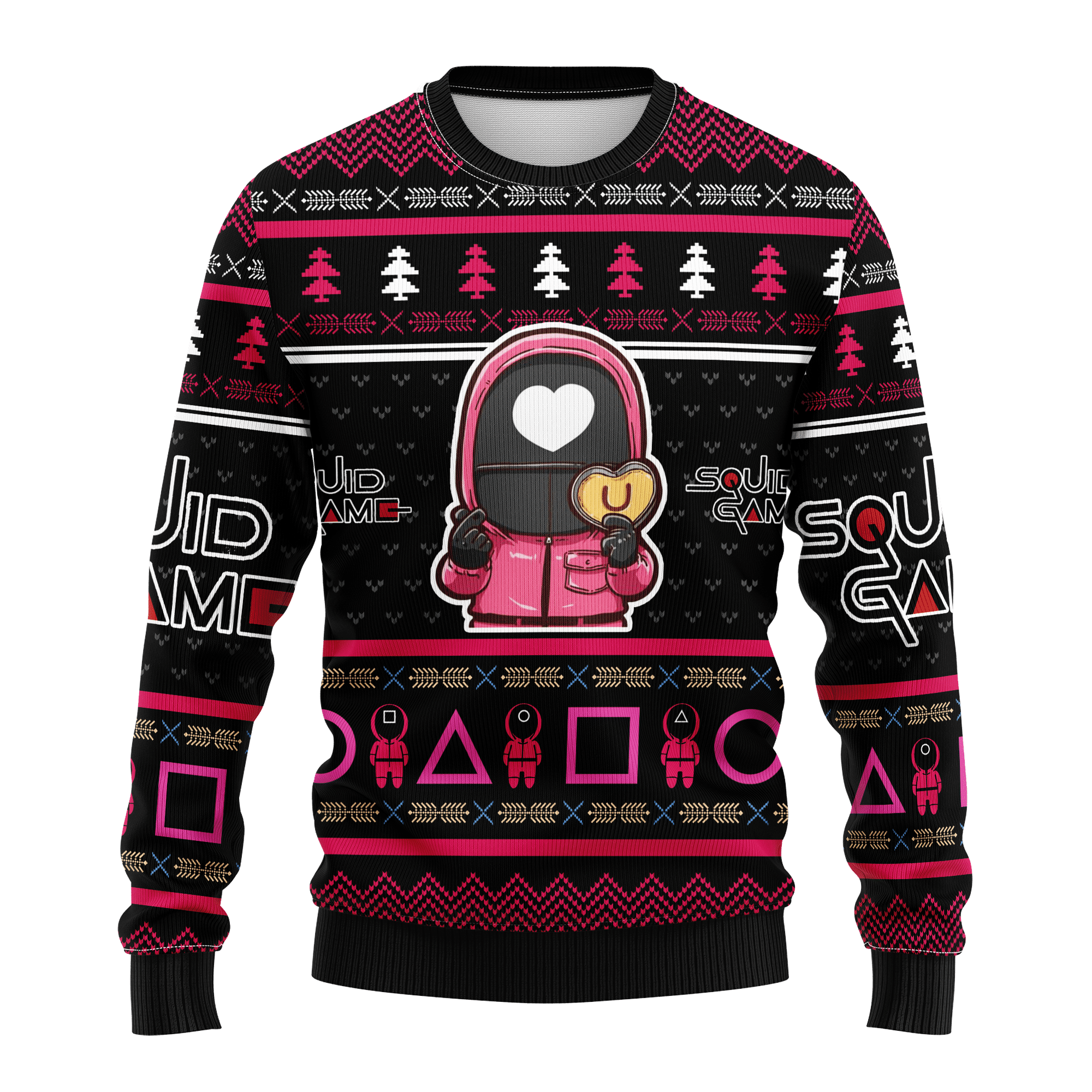 Squid Game Series 4 Ugly Sweater Gifts, Squid Game Series Gift Fan Ugly Sweater- Best Christmas Gifts 2023