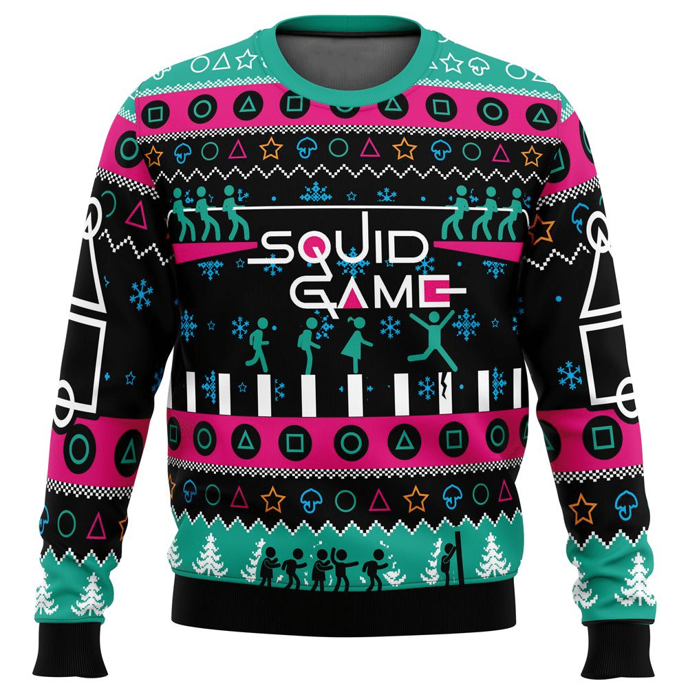 Squid Game Series 5 Ugly Sweater Gifts, Squid Game Series Gift Fan Ugly Sweater- Best Christmas Gifts 2023