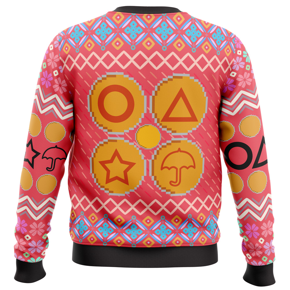Squid Game Squidmas Ugly Christmas Sweater- Best Christmas Gifts 2023 Squid Game Squidmas Ugly Christmas Sweater- Best Christmas Gifts 2023