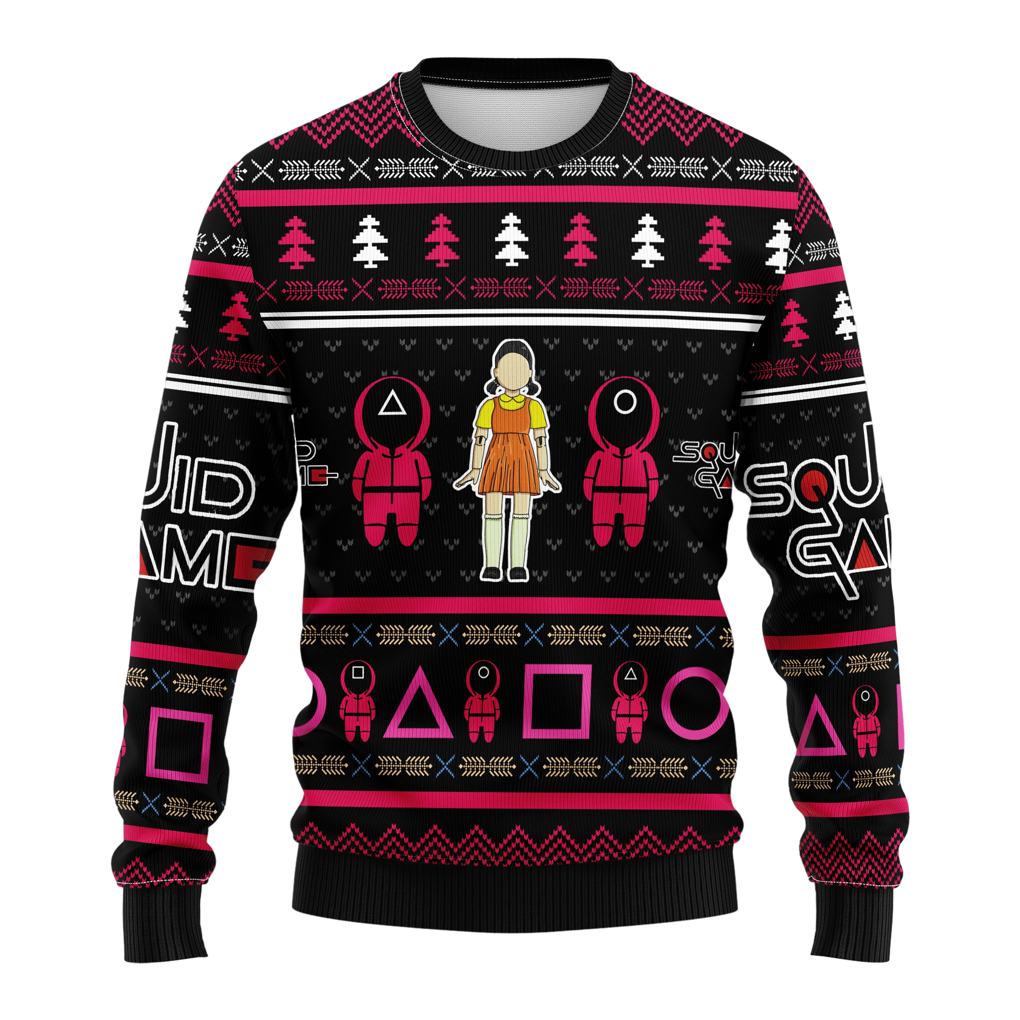 Squid Game Ugly Christmas Sweater 2022- Best Christmas Gifts 2023