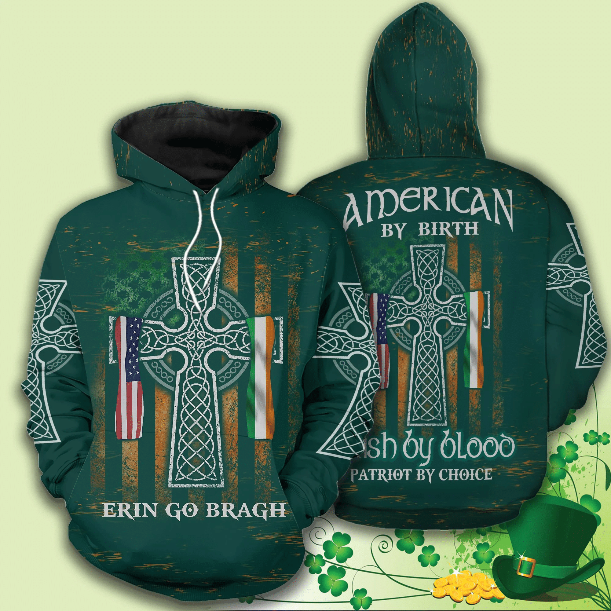 St Patricks Day 3D Hoodie