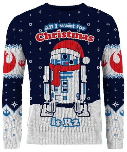 Star Wars All I Want For Christmas Is R2 Christmas Sweater,Star Wars Christmas Gift,Star Wars Christmas Shirt- Best Christmas Gifts 2023