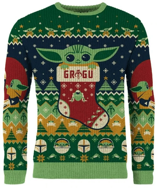Star Wars Away on A Razorcrest Baby Yoda/Grogu Christmas Sweater,Baby Yoda Christmas Gift,Baby Yoda Christmas Shirt- Best Christmas Gifts 2023