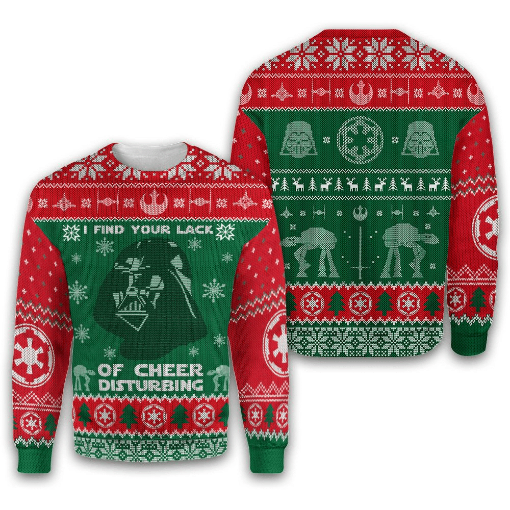 Star Wars Darth Vader Ugly Sweater Gifts, Star Wars Gift Fan Ugly Sweater- Best Christmas Gifts 2023