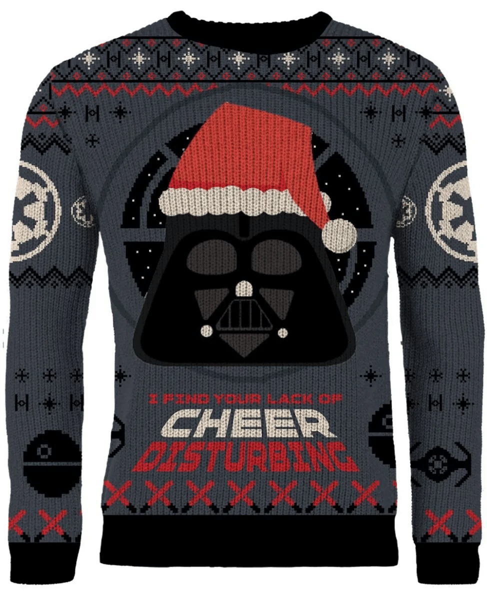 Star Wars I Find Your Lack Of Cheer Disturbing Christmas Ugly Sweater, Star Wars Christmas Gift, Star Wars Christmas Shirt- Best Christmas Gifts 2023