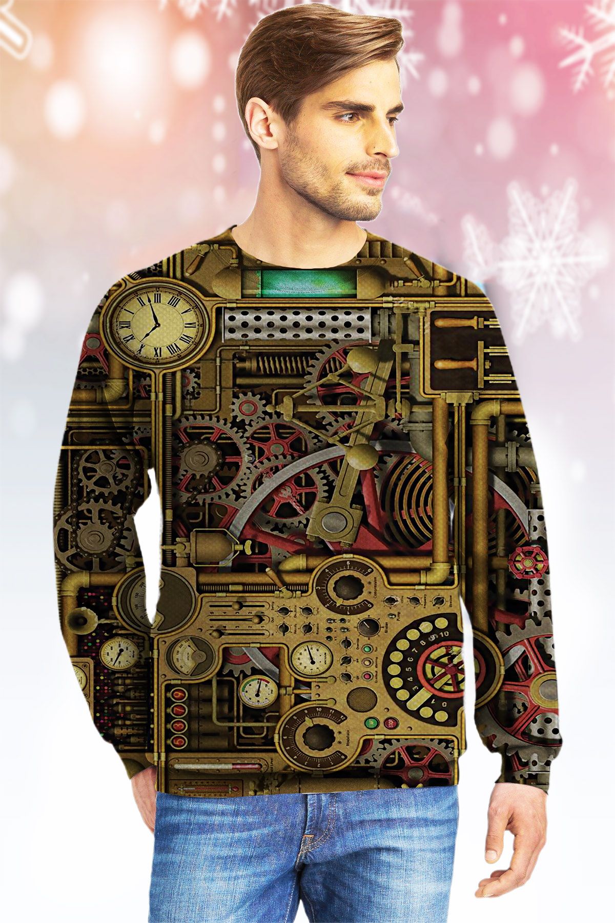 Steampunk KVH Ugly Christmas Sweater- Best Christmas Gifts 2023