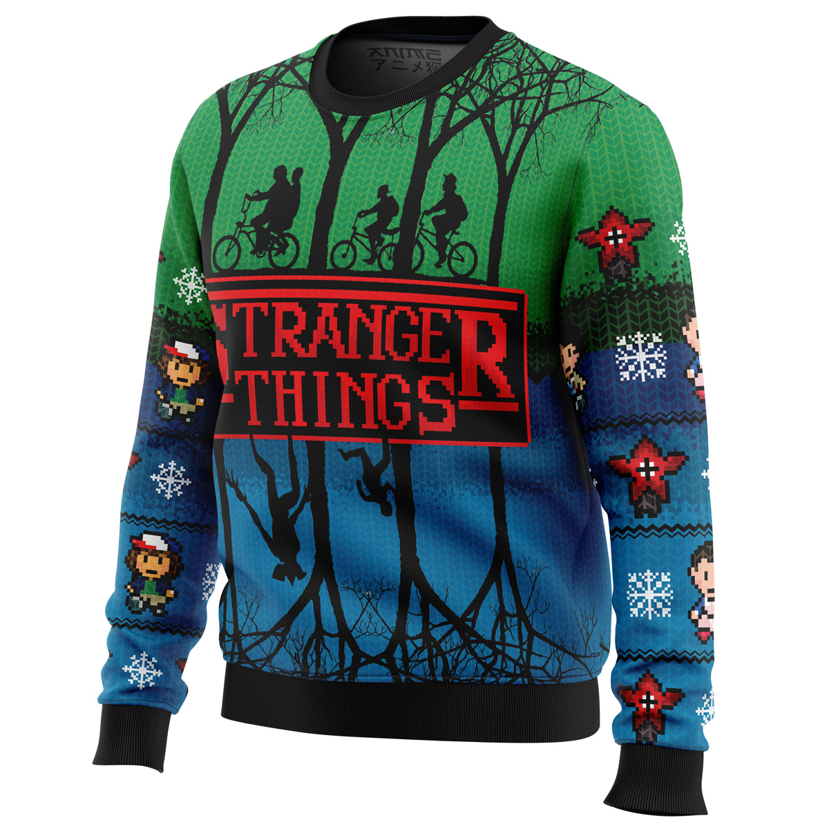 Stranger Things Ugly Christmas Sweater- Best Christmas Gifts 2023