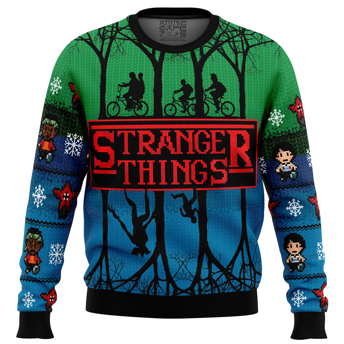 Stranger Things Ugly Christmas Sweater- Best Christmas Gifts 2023