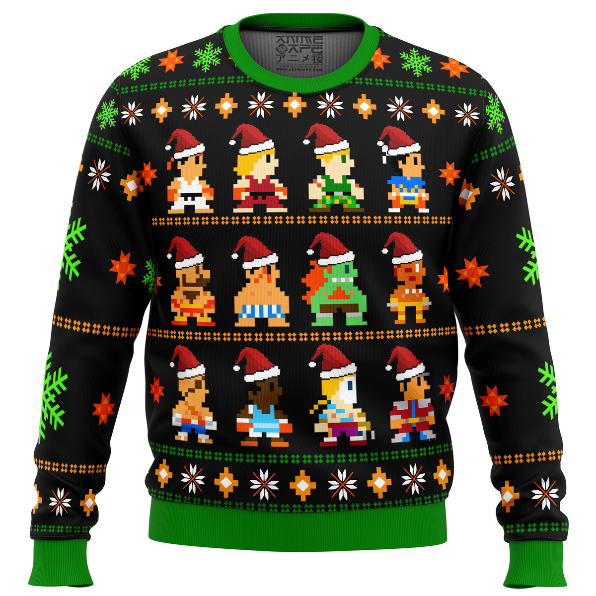 Street Fighter Classic Collection Ugly Christmas Sweater- Best Christmas Gifts 2023