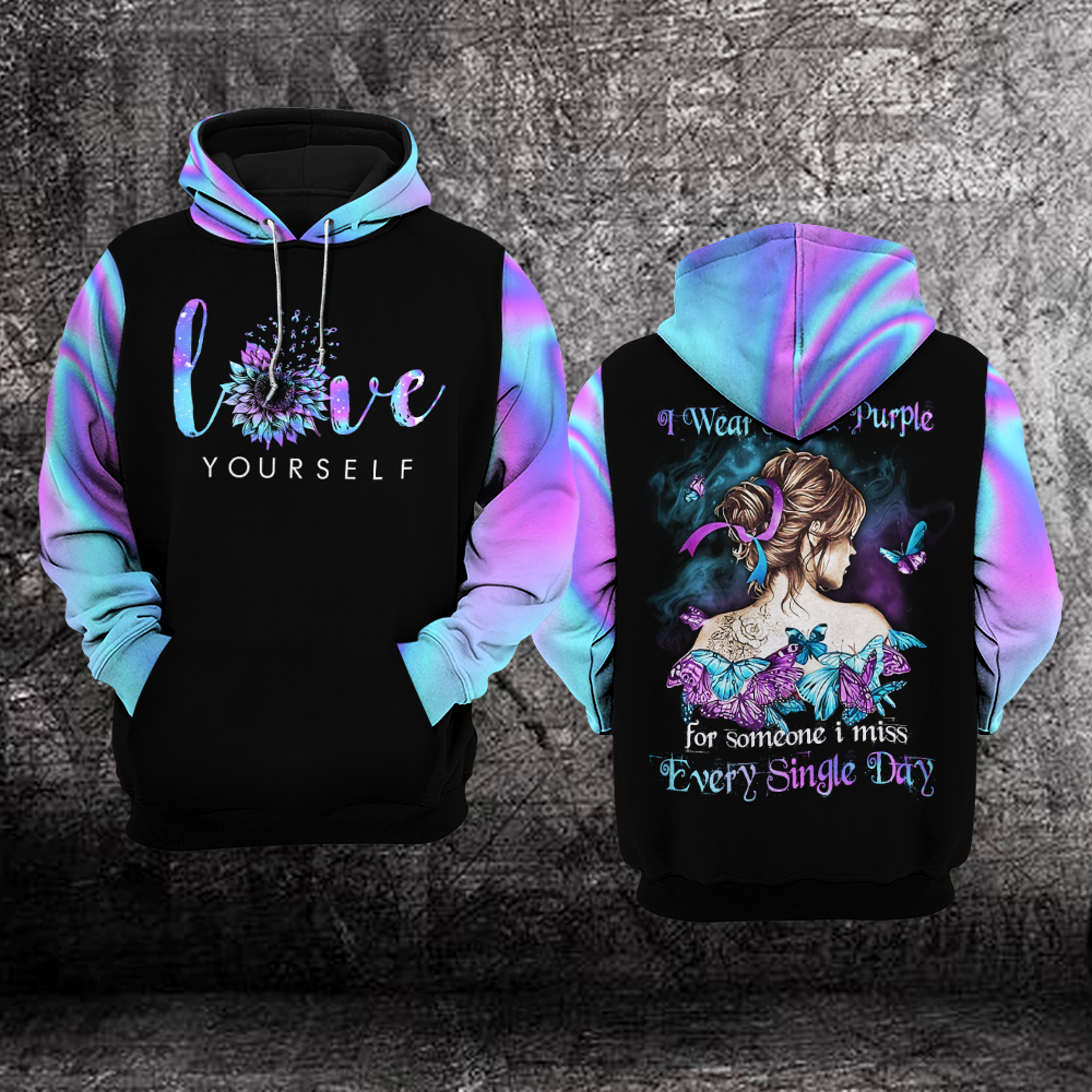 Suicide Prevention Awareness 3D Hoodie