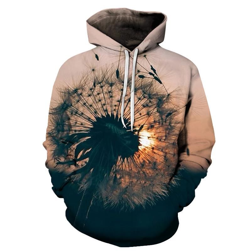 Sunsets & Dandelion 3D Hoodie