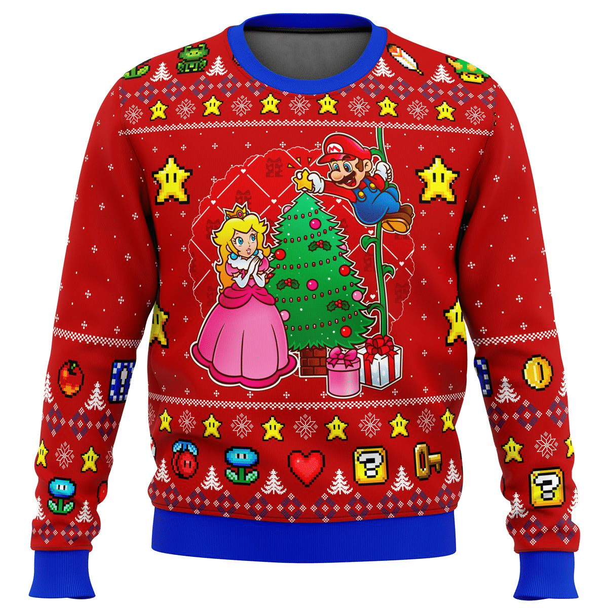 Super Mario Nintendo 5 Ugly Sweater Gifts- Best Christmas Gifts 2023