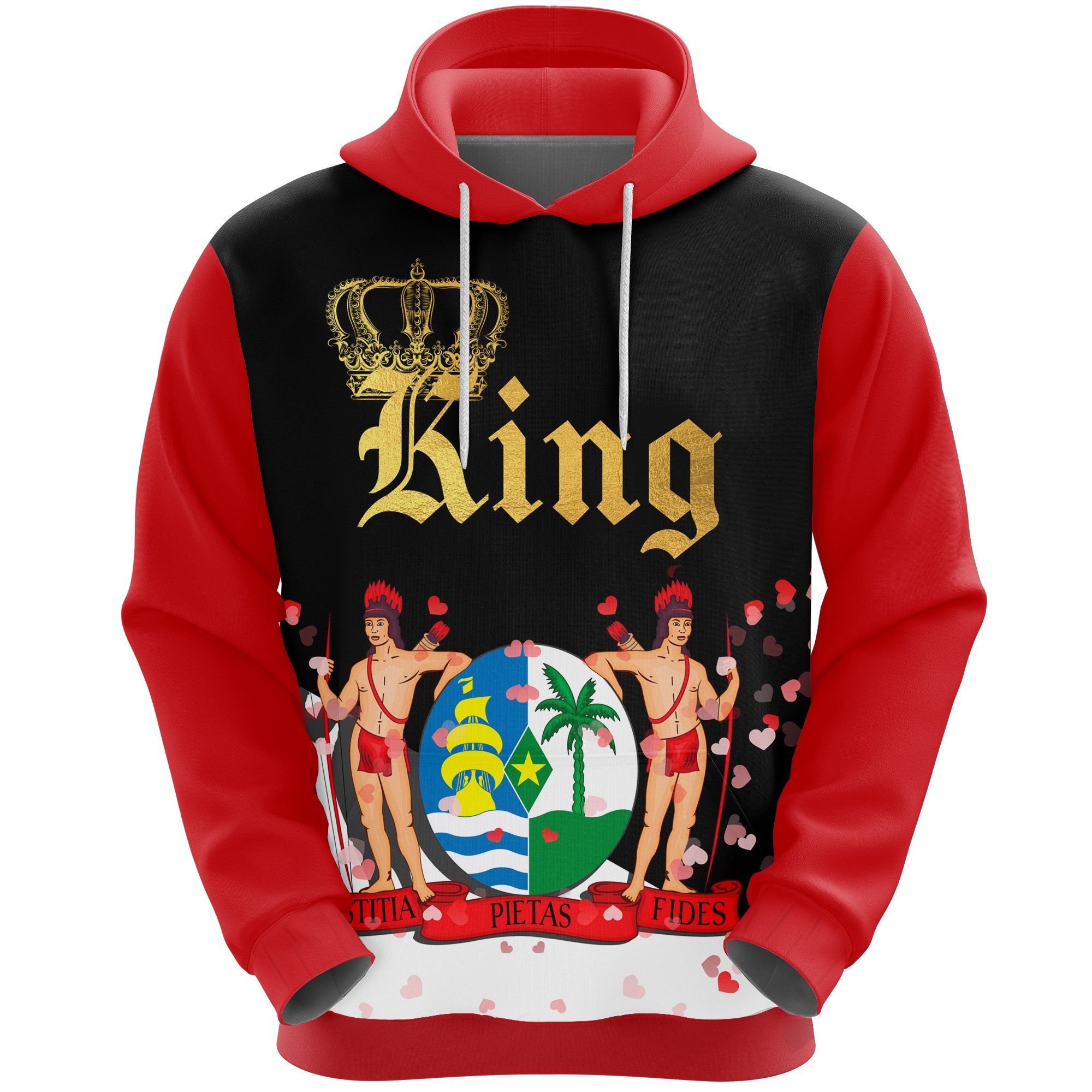 Suriname King Valentine Hoodie