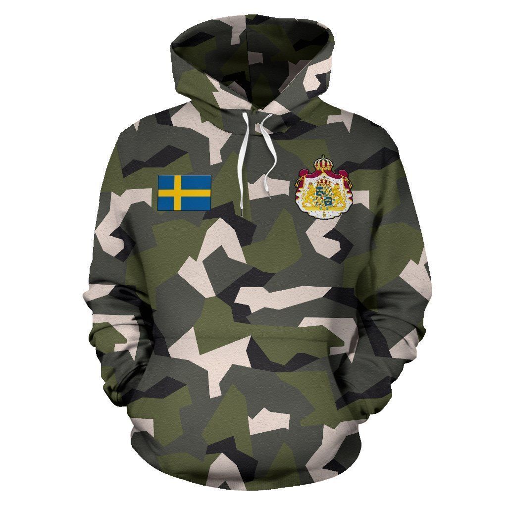 Swedish Camo 3D Hoodie