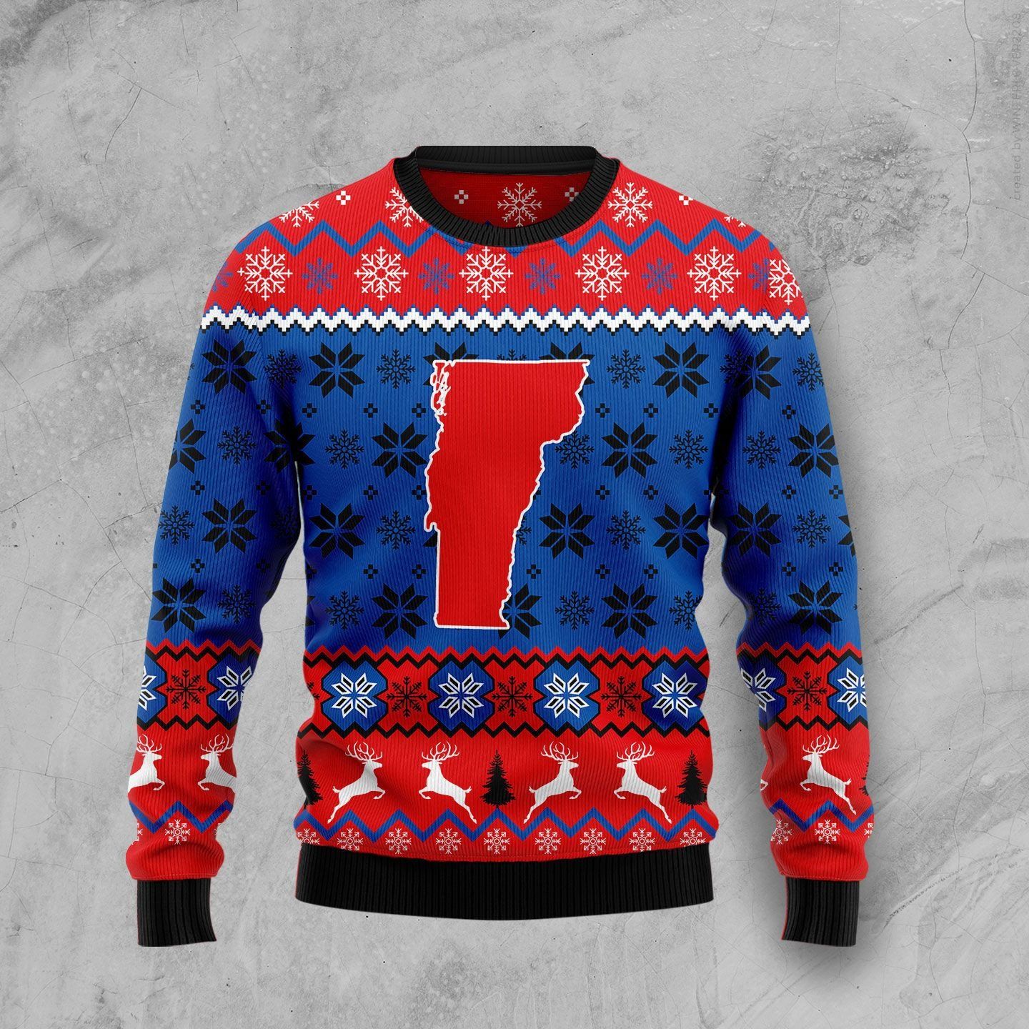 Sweet Home Vermont Christmas Ugly Christmas Sweater|Crewneck Sweatshirts For Men & Women|Merry Christmas- Best Christmas Gifts 2023