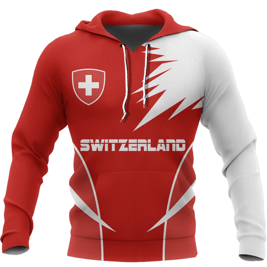 Switzerland 3D Hoodie