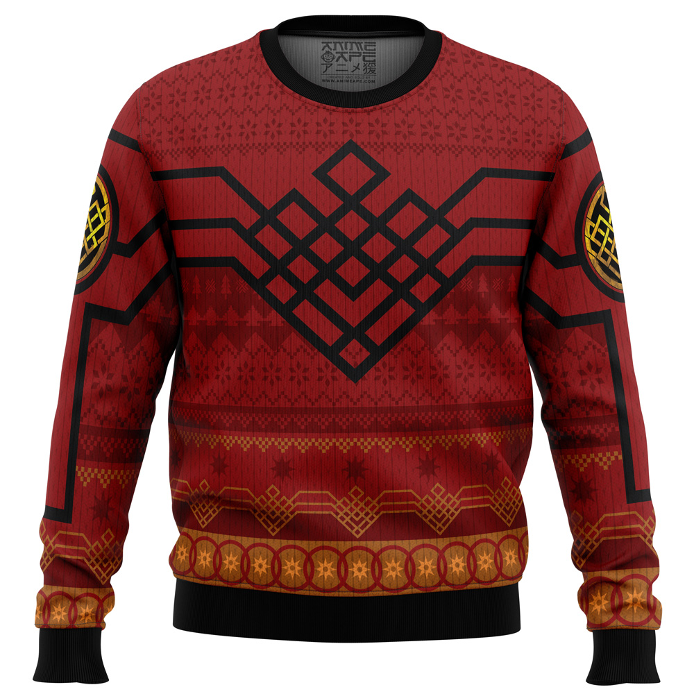 Ten Golden Rings Shang-Chi Marvel Ugly Christmas Sweater- Best Christmas Gifts 2023