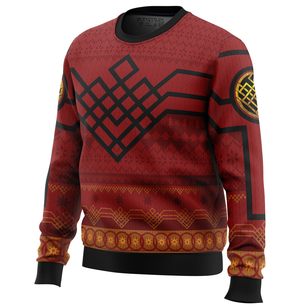 Ten Golden Rings Shang-Chi Marvel Ugly Christmas Sweater- Best Christmas Gifts 2023