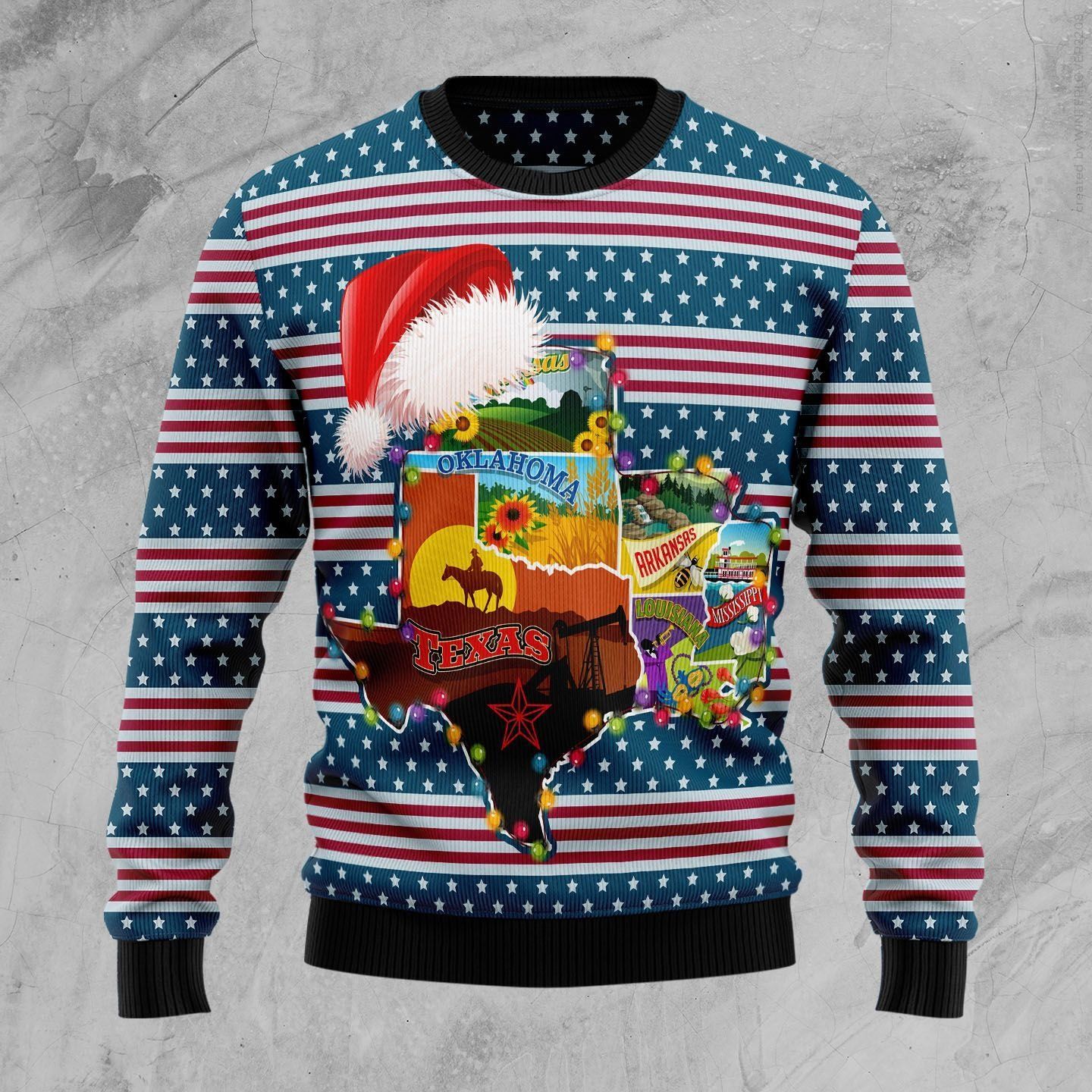 Texas Xmas Christmas Ugly Christmas Sweater- Best Christmas Gifts 2023