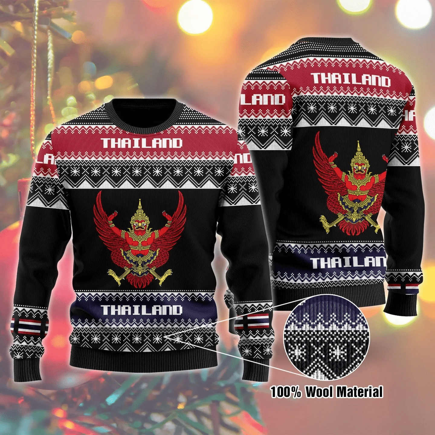 Thailand Ugly Christmas Sweater – Best Christmas Gifts 2023