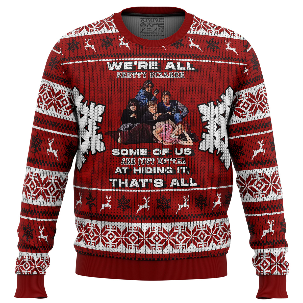 The Breakfast Club Ugly Christmas Sweater- Best Christmas Gifts 2023