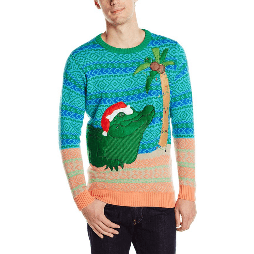 The Christmas Gator  Ugly Christmas Sweater – Best Christmas Gifts 2023