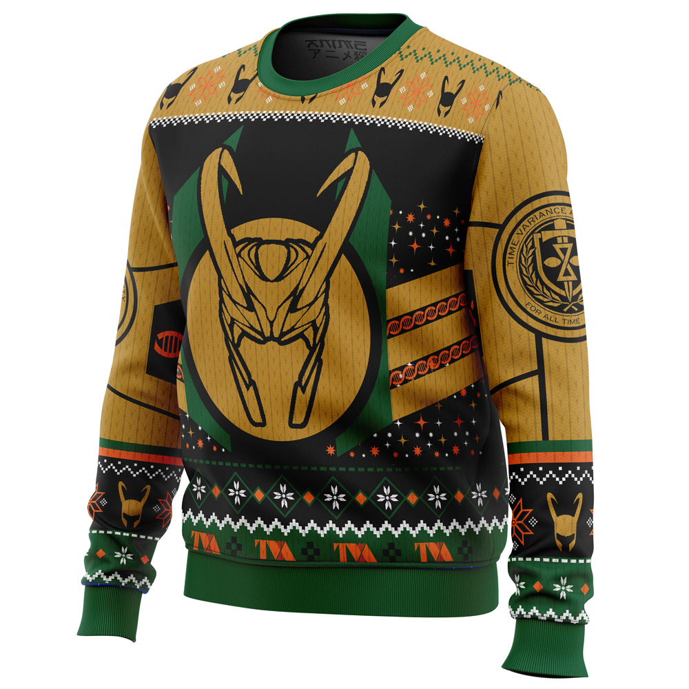 The Christmas Variant Loki Ugly Christmas Sweater- Best Christmas Gifts 2023