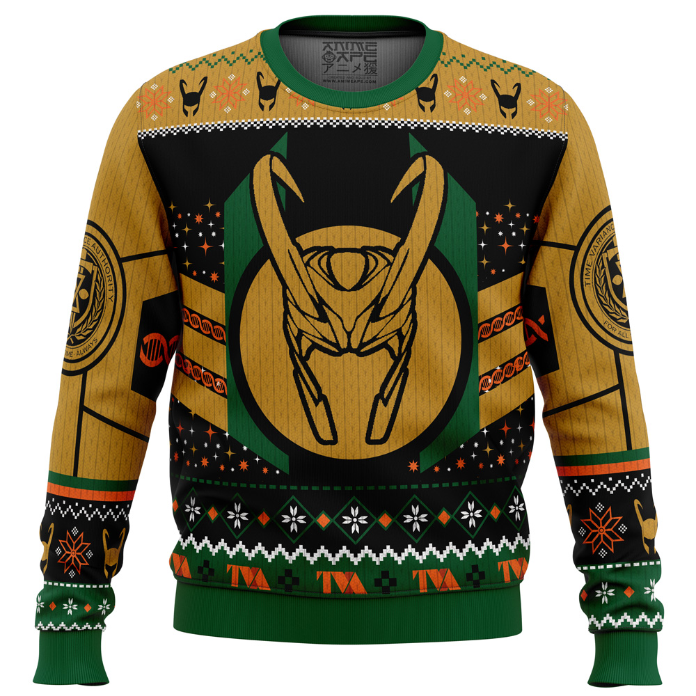 The Christmas Variant Loki Ugly Christmas Sweater- Best Christmas Gifts 2023