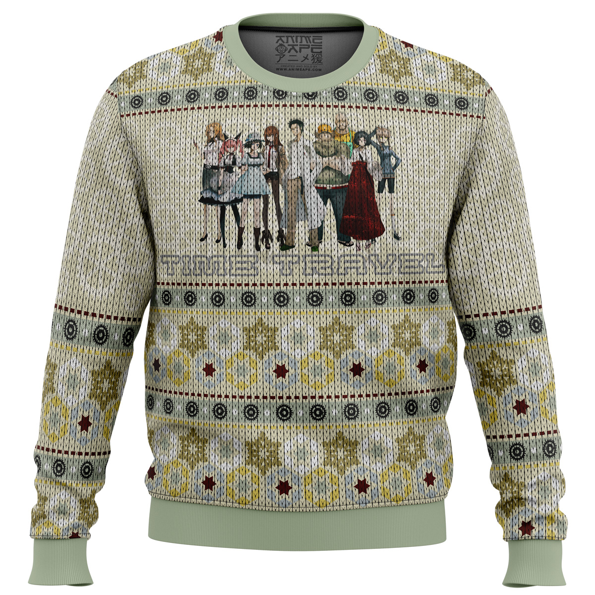 The Elite Team Steins Gate Ugly Christmas Sweater- Best Christmas Gifts 2023