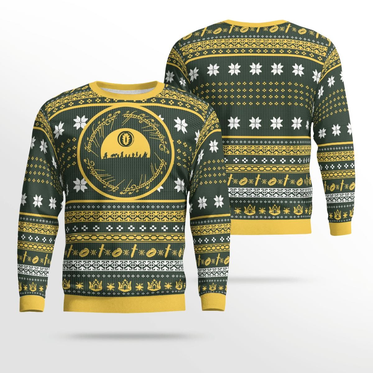The Fellowship LOTR Ugly Sweater- Best Christmas Gifts 2023