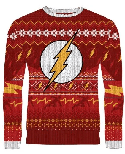 The Flash Central City Celebrations Christmas Sweater- Best Christmas Gifts 2023