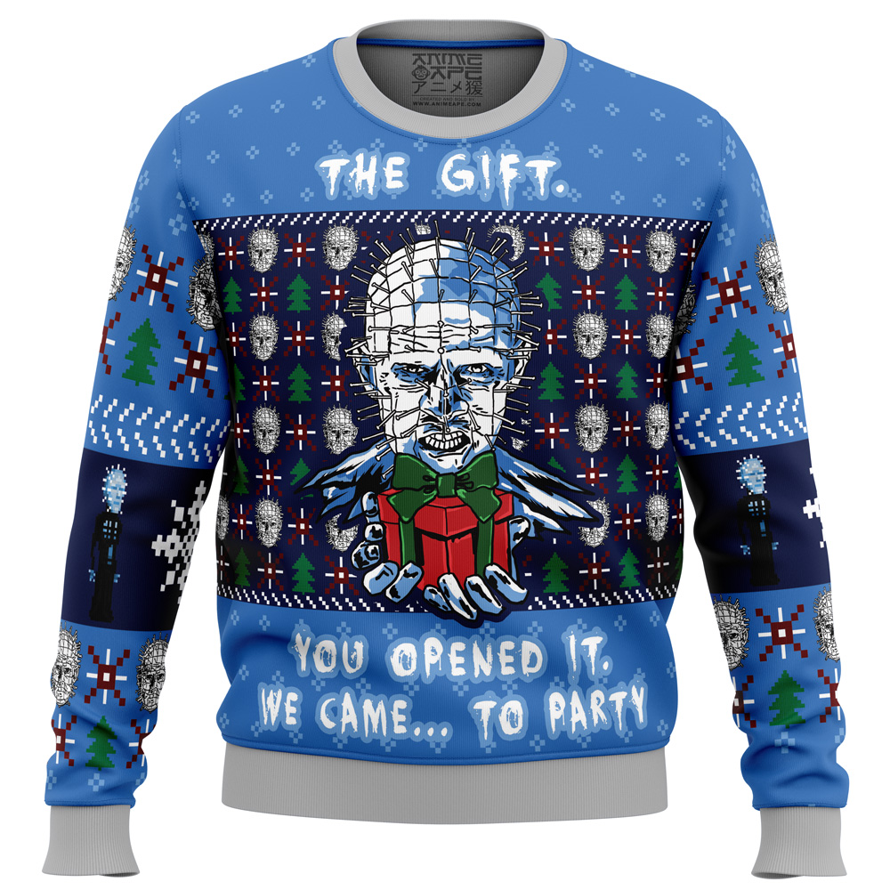 The Gift Hellraiser Ugly Christmas Sweater- Best Christmas Gifts 2023