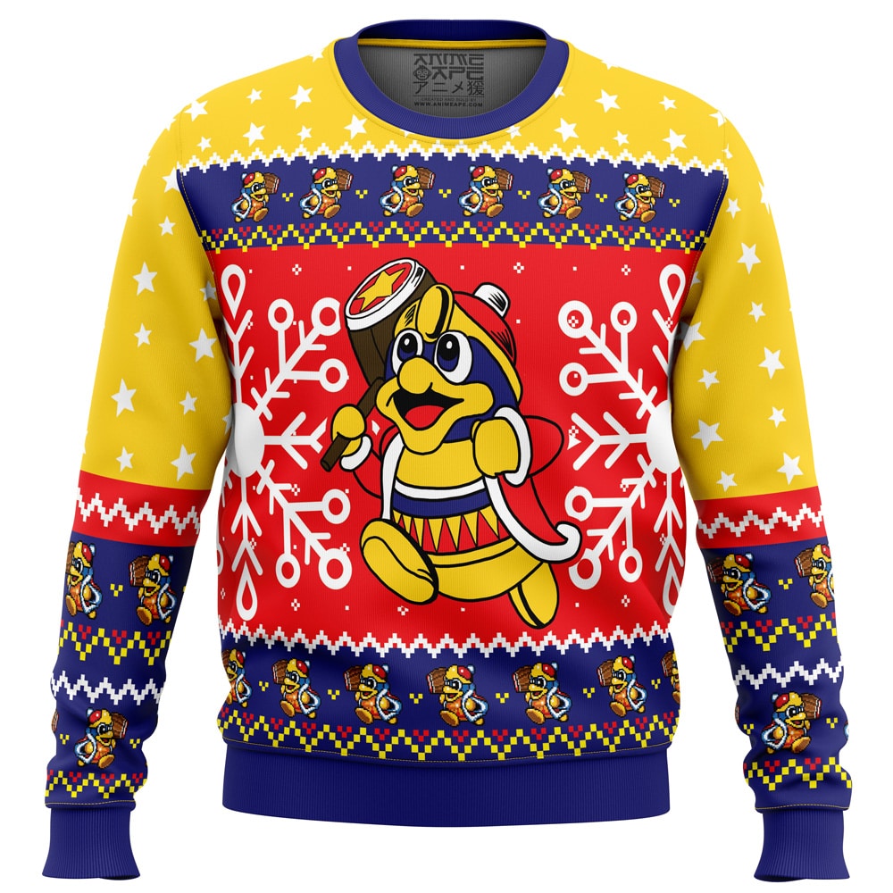 The King Dedede Kirby Ugly Christmas Sweater- Best Christmas Gifts 2023