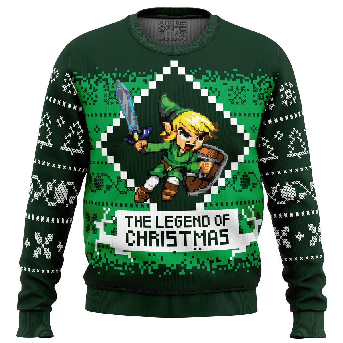 The Legend of Christmas Zelda Ugly Christmas Sweater- Best Christmas Gifts 2023