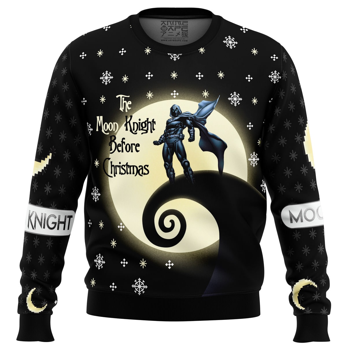 The Moon Knight Before Christmas Ugly Christmas Sweater- Best Christmas Gifts 2023