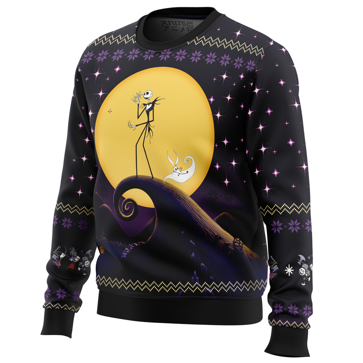 The Nightmare Before Christmas Ugly Christmas Sweater- Best Christmas Gifts 2023