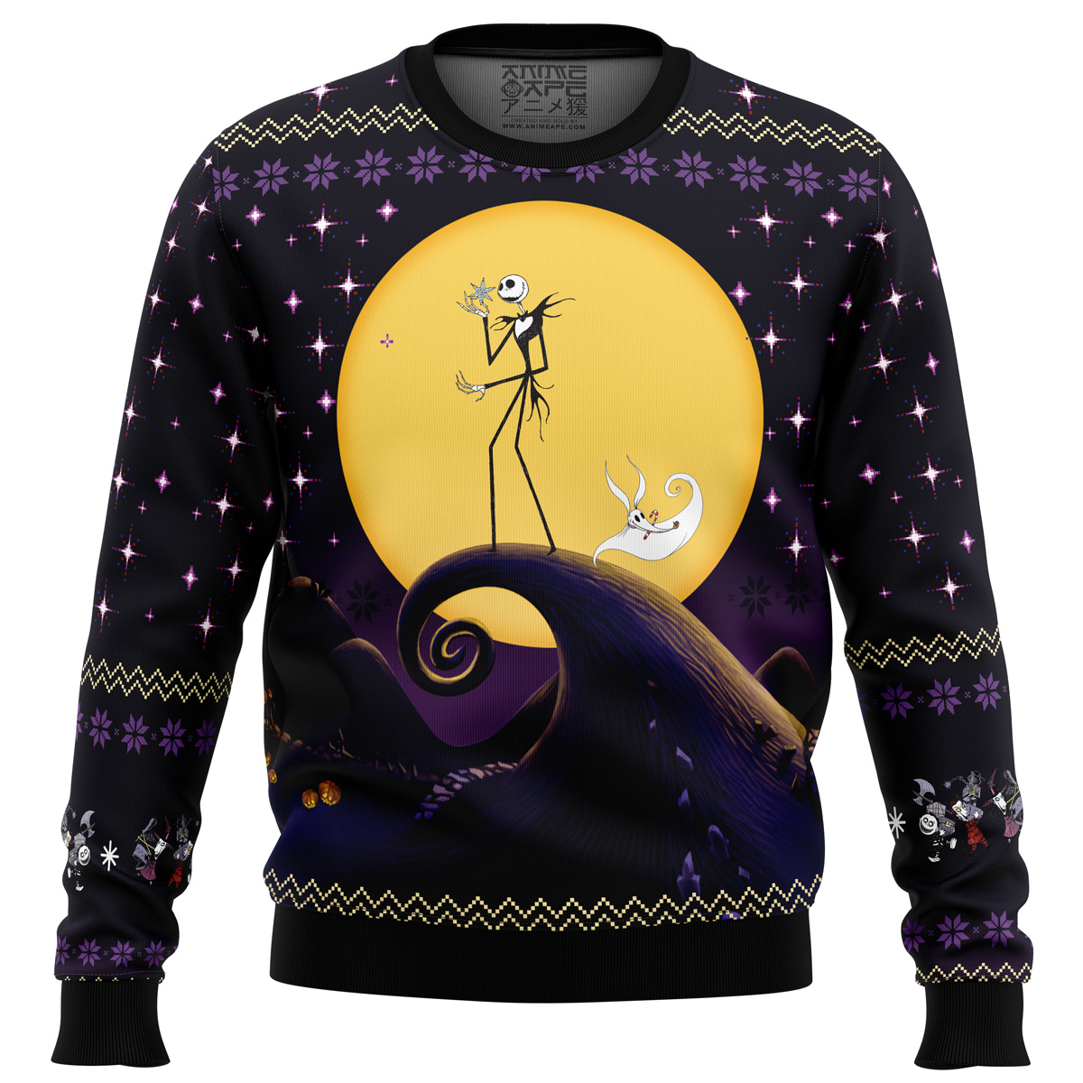 The Nightmare Before Christmas Ugly Christmas Sweater- Best Christmas Gifts 2023