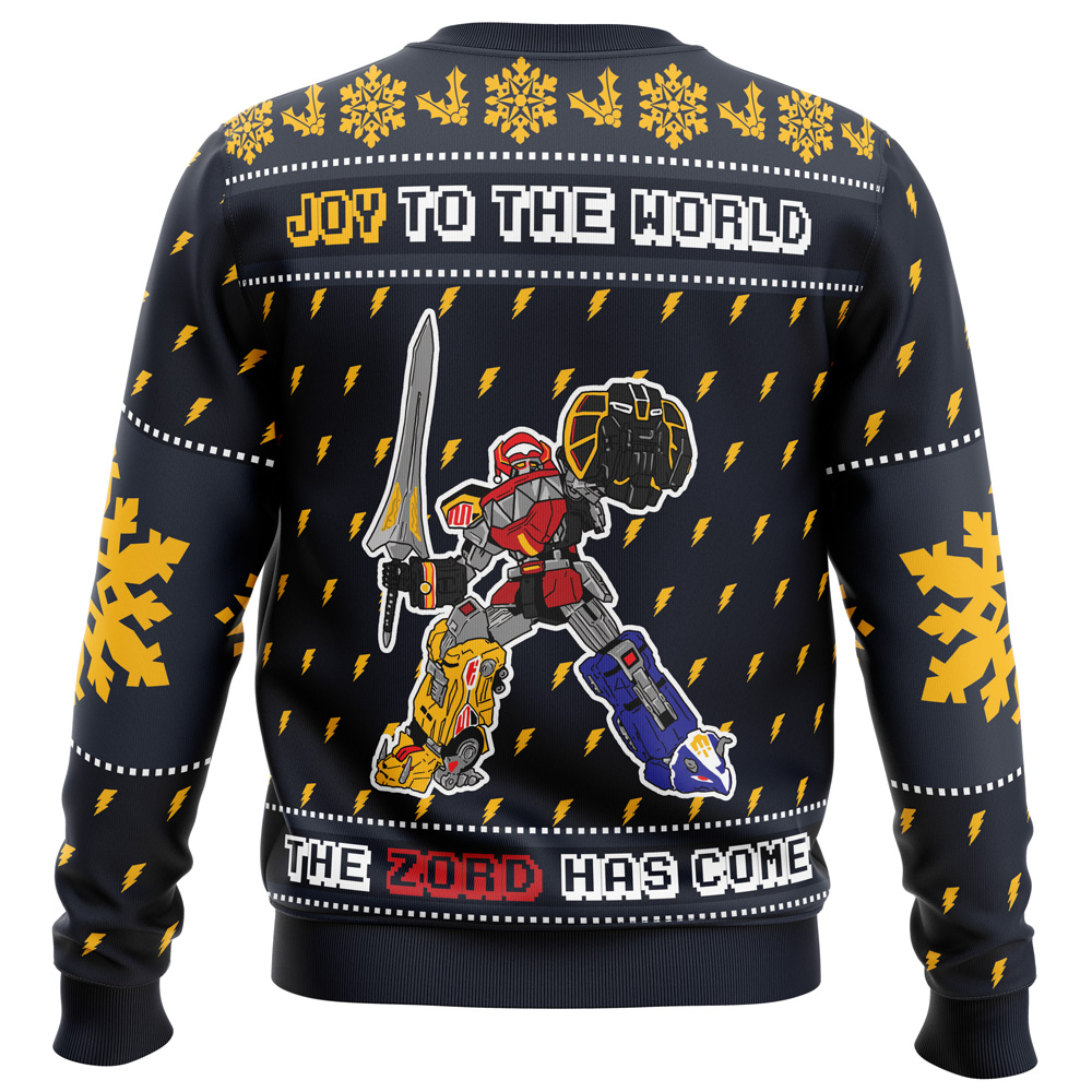 The Zord Has Come Power Rangers Ugly Christmas Sweater- Best Christmas Gifts 2023